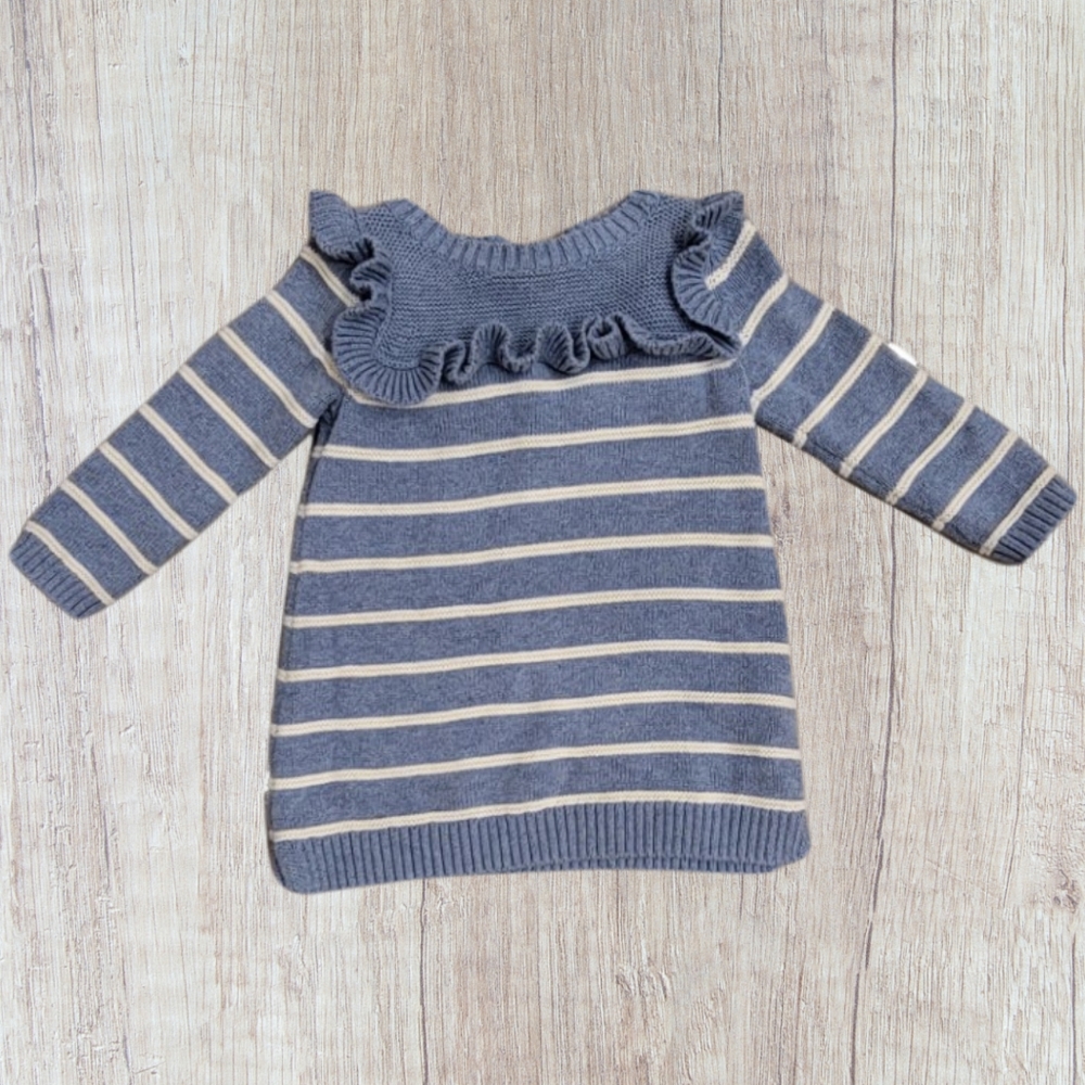 Toddler girl Gap sweater dress 6-12months